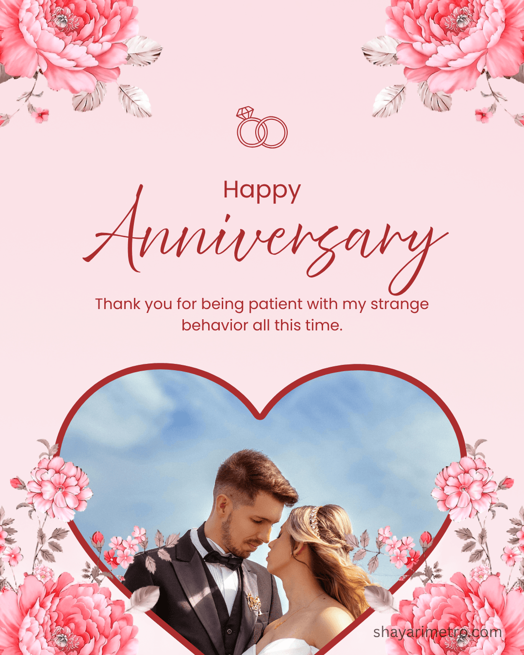 Happy Marriage Anniversary Card for Wife