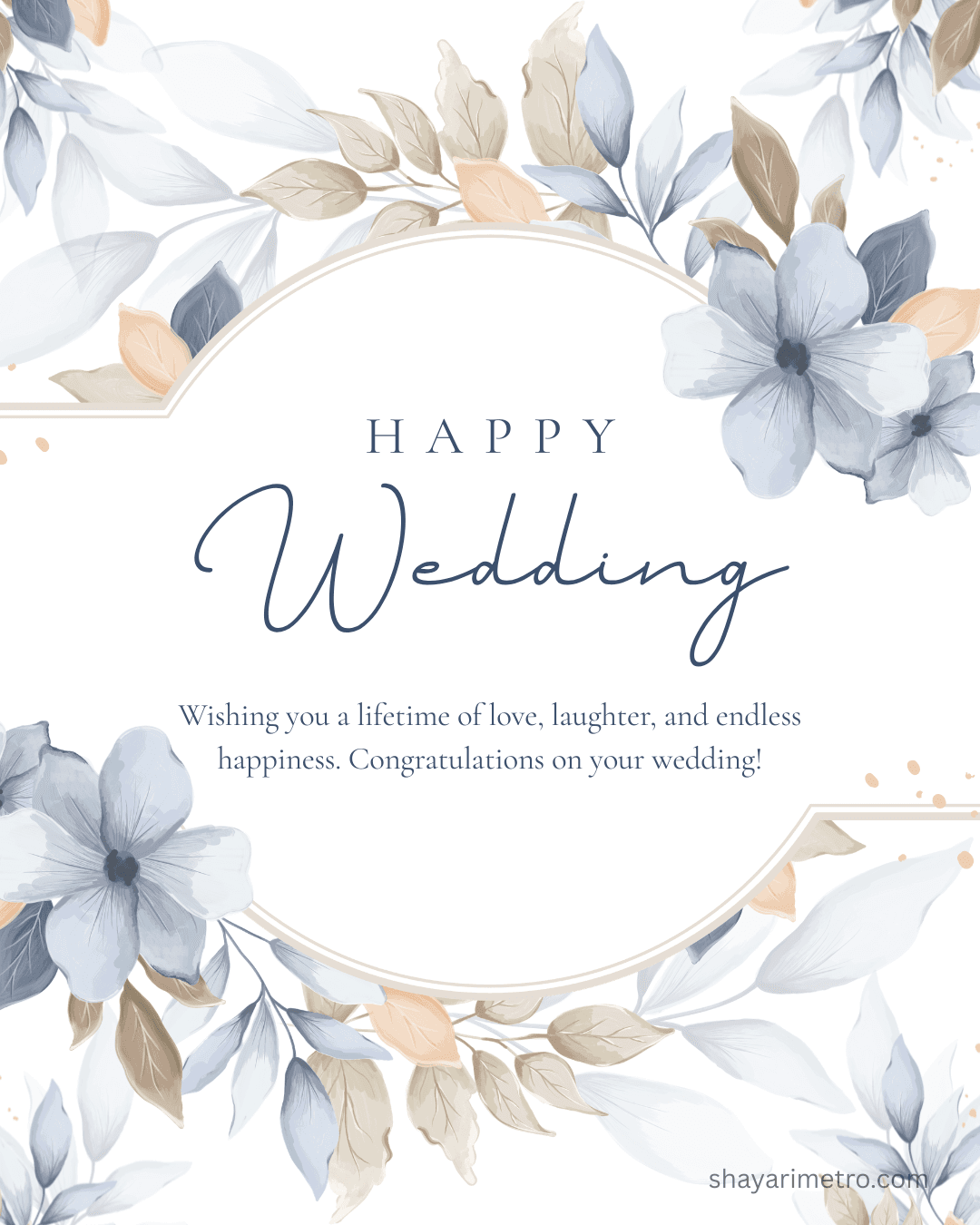 Wedding Anniversary Greeting Card for Wife
